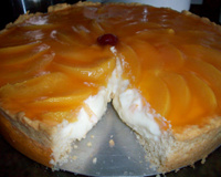Torta de pêssego