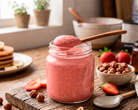 Adeus chocolate: essa nutella de morango é muito mais gostosa, saudável e vai te deixar viciar! Aprenda a receita já!