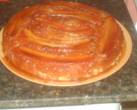 Bolo caramelizado de banana da Cida