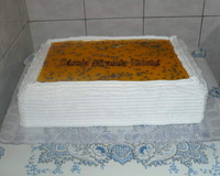 Bolo mousse de maracujá