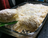 Torta de maçã crocante