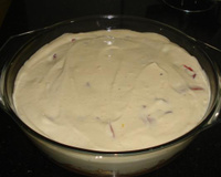 Pavê surpresa de morango