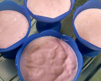 Mousse de leite em pó