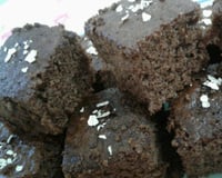 Bolo de chocolate com aveia