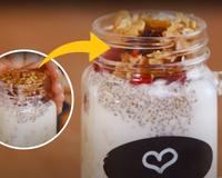 Aveia dormida é o café da manhã saudável para quem acorda preguiçoso: como fazer overnight oat