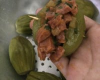 Jiló recheado (petisco)