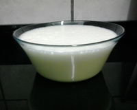 Gelatina com leite condensado