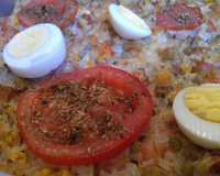 Arroz de forno prático da Bruninha