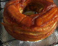 Bolo de banana caramelado