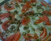 Pizza de liqüidificador