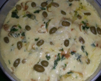 Filé de peixe ao molho branco fácil