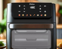 Mais comida, menos espera: esta air fryer de 11 litros faz render cada preparo
