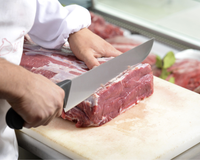 Um açougueiro de 55 anos: "As pessoas se concentram muito em saber se a carne tem gordura, quando na verdade ela é necessária para um melhor cozimento."