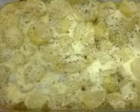 Batata Gratinada com Requeijão