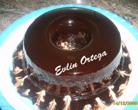 Pudim gelado tipo sorvete