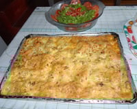 Lasanha de bacalhau