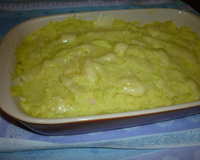 Purê de batata ao forno