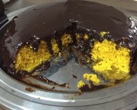 Bolo de cenoura na tupperware (micro-ondas)