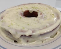 Bolo de limão integral e saudável