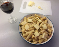 Massa com alho poró européia maravilhosa