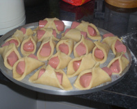 Salgadinho de salsicha