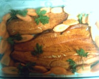 Salmão ao molho frio de maracujá