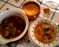 Ensopado de peixe à moda Emeliza