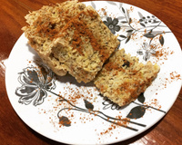 Bolo fit de banana de caneca