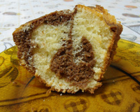 Bolo mármore com iogurte