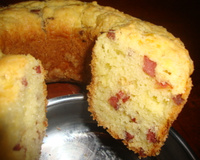 Pão de queijo com calabresa