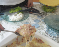 Batata deliciosa ao forno