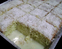 Bolo gelado de liquidificador