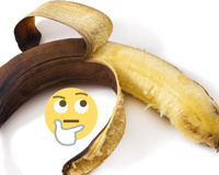 Do nada a casca da banana ficou toda escura depois que você colocou na geladeira? A ciência explica se pode comer