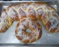 Rosca doce de coco