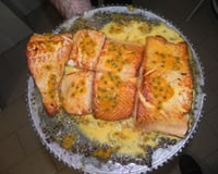 Salmão com molho de maracujá