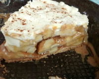 Torta de banana banoffee