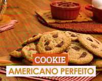 Cookie americano perfeito