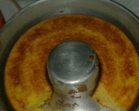Bolo de milho de lata no liquidificador