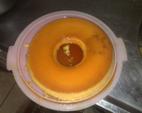 Pudim de leite condensado com creme de leite