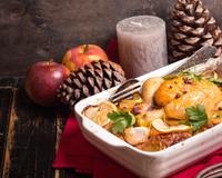 Os tabuleiros perfeito para cozinhar as sobras do Natal
