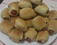 Enroladinho de salsicha