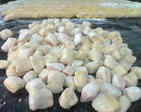 Nhoque de batata doce ao molho sugo