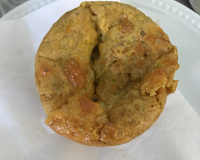 Tortinha de cenoura e abobrinha