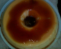 Pudim gelado de maria-mole