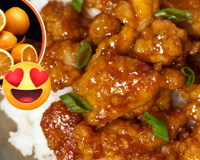Frango frito chinês com molho de laranja (ou orange chicken) é a receita do momento que você precisa experimentar agora!
