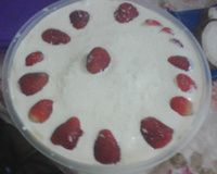 Torta de morango com chocolate branco