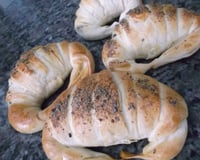 Croissant folheado