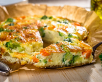 Tortinha de vegetais