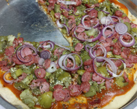 Massa de pizza da Juju