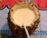 Batida para tomar no abacaxi